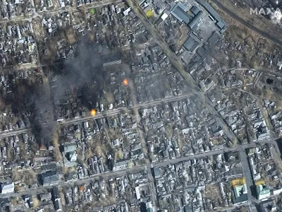 Convoi civil atacat de ruși cu rachete la Mariupol, dezastru la Herson, localnici ucişi la Cernihiv. / Foto: cnn.com