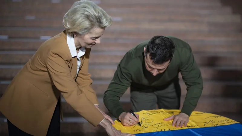 Posibilă vizită-răspuns a preşedintelui Ucrainei, Volodimir Zelenski, la Bruxelles, posibil mâine - Foto: president.gov.ua