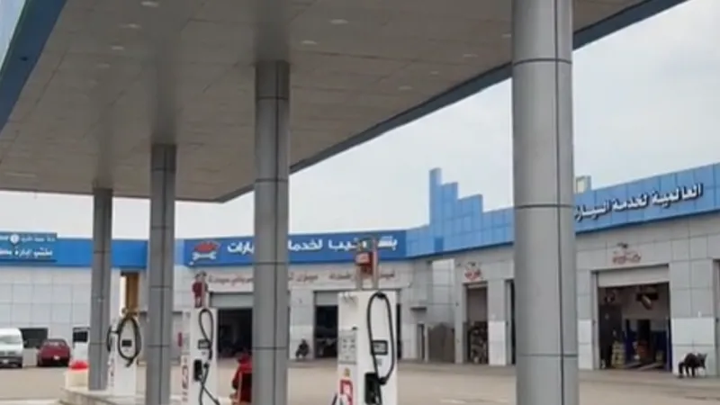 Doi români au fost șocați să vadă cât e litrul de motorină în Arabia Saudită Foto: Instagram