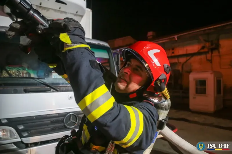 Pompier - Foto: IGSU (rol ilustrativ)