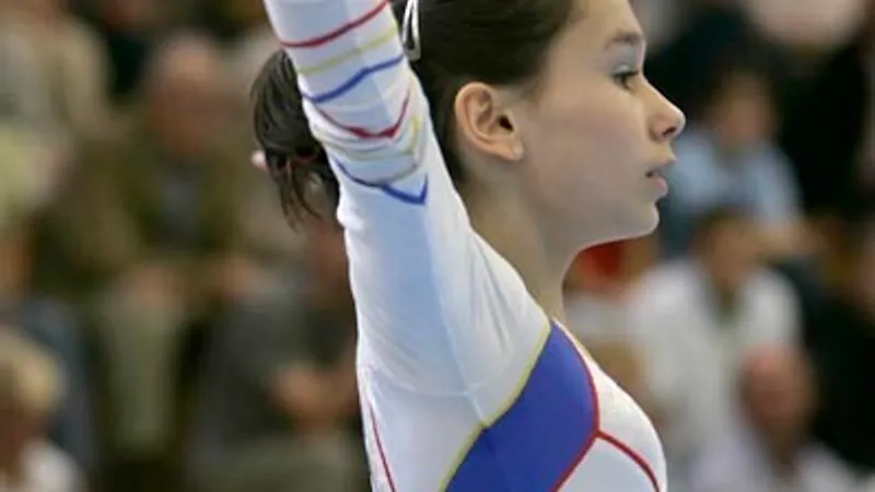 Daniela Druncea a fost componentă a lotului național de gimnastică