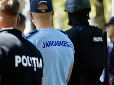 Amenzi de 32.000 de lei și au întocmit un dosar penal în urma protestului din București - FOTO: Facebook/Jandarmeria Română