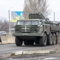 Momentul istoric în care o dronă lovește sistemul de rachete rusesc BM-27 Uragan de 5.100.000$ - Foto: Profimedia images