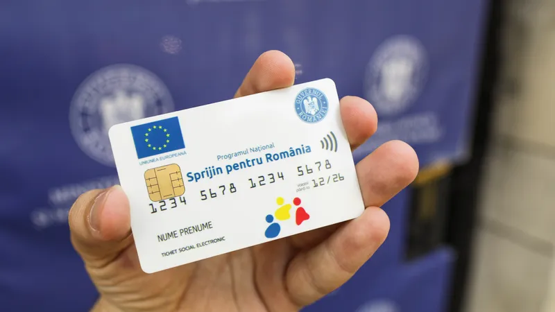 Care e noul număr de telefon unde pot suna cei care nu au primit bani pe cardul de alimente? - Foto: INQUAM PHOTOS / Octav Ganea