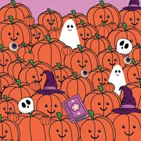 ILUZIE OPTICĂ de Halloween. Găsește portocala printre dovleci. Ai doar 15 secunde la dispoziție - Foto: thortful / Daily Mail