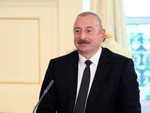 Regimul lui Ilhan Aliyev, președintele Azerbaidjanului a fost sancționat de Parlamentul European pentru grave încălcări ale drepturilor omului Foto: profimediaimages.ro