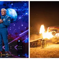 VIDEO Un cascador român a făcut senzație la Românii au talent. Și-a găurit rezervorul ca să ia foc - Foto: Captură video/ Youtube