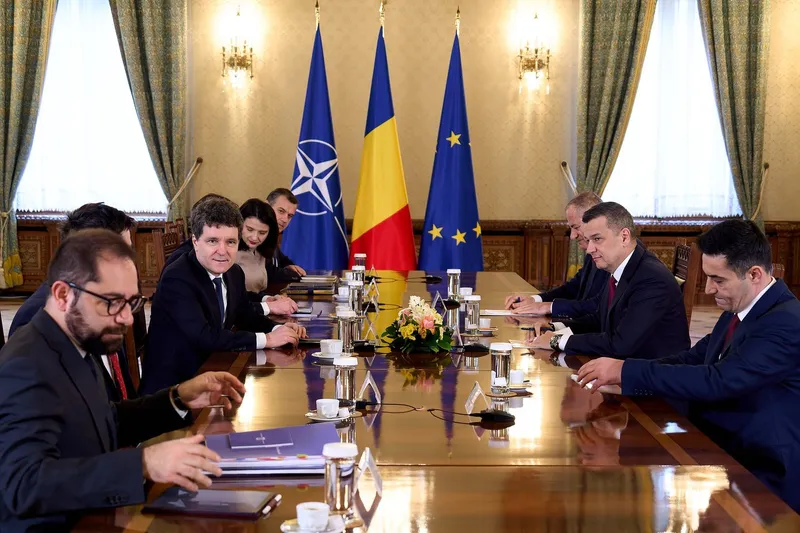 Nicușor Dan și Sorin Grindeanu