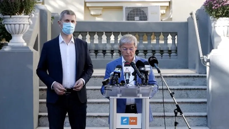 Dan Barna și Dacian Cioloș. Sursa: Facebook