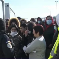 Scandal la Vama Nădlac din cauza noilor reguli de intrare în țară. Foto: Captură Digi24