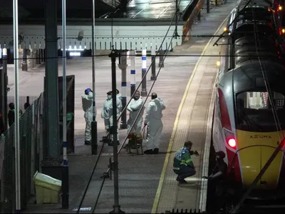 Atac într-un tren din Marea Britanie - Foto: Profimedia Images