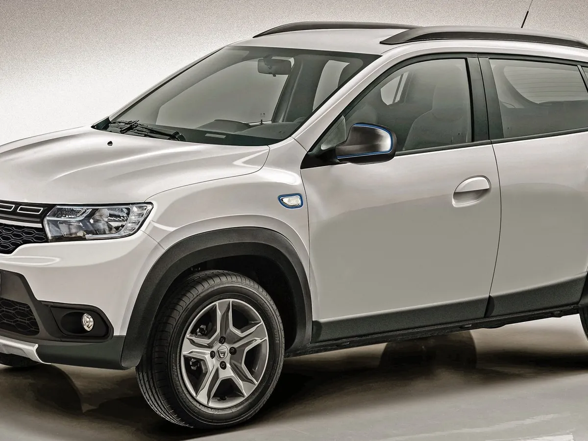 Dacia electrica, ilustrație Caradisiac.