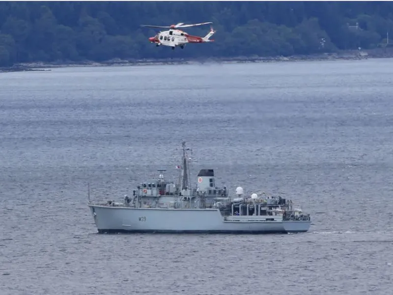 HMS Hurworth al Marinei Regale/foto: royal navy