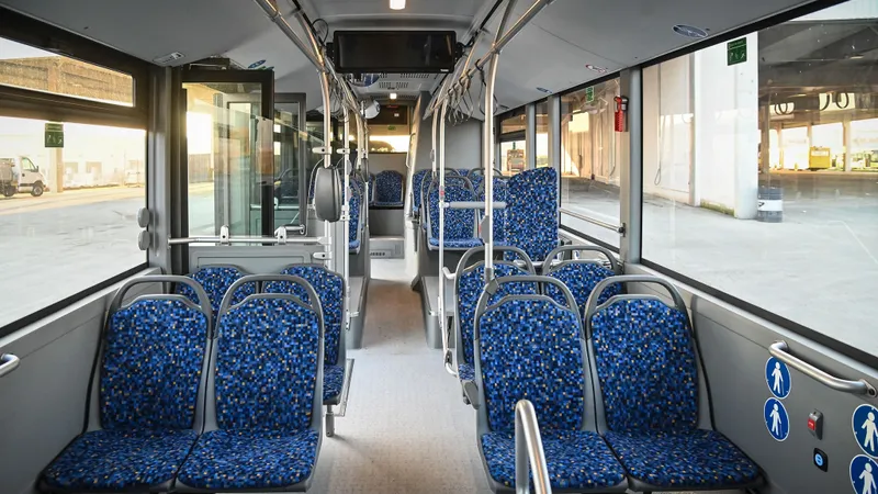 Primăria Sibiu a cumpărat 40 de autobuze eco, care funcționează cu GNC. / Foto: Primăria Municipiului Sibiu, Facebook