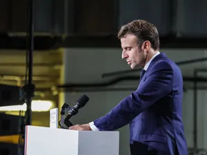 Președintele francez Emmanuel Macron/foto: Profimedia Images