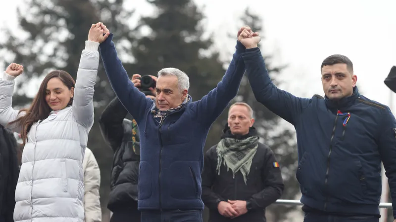 George Simion și Anamaria Gavrilă nu renunță la candidatură. Călin Georgescu și-a ales favoritul - Foto: INQUAM PHOTOS / Georg Călin