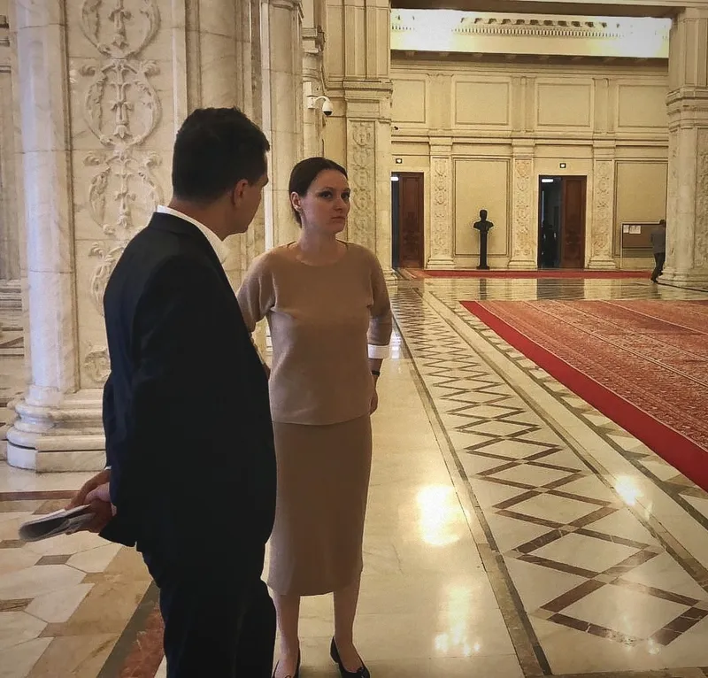 Diana Pungă și Nicușor Dan - Foto: facebook/ Nicușor Dan
