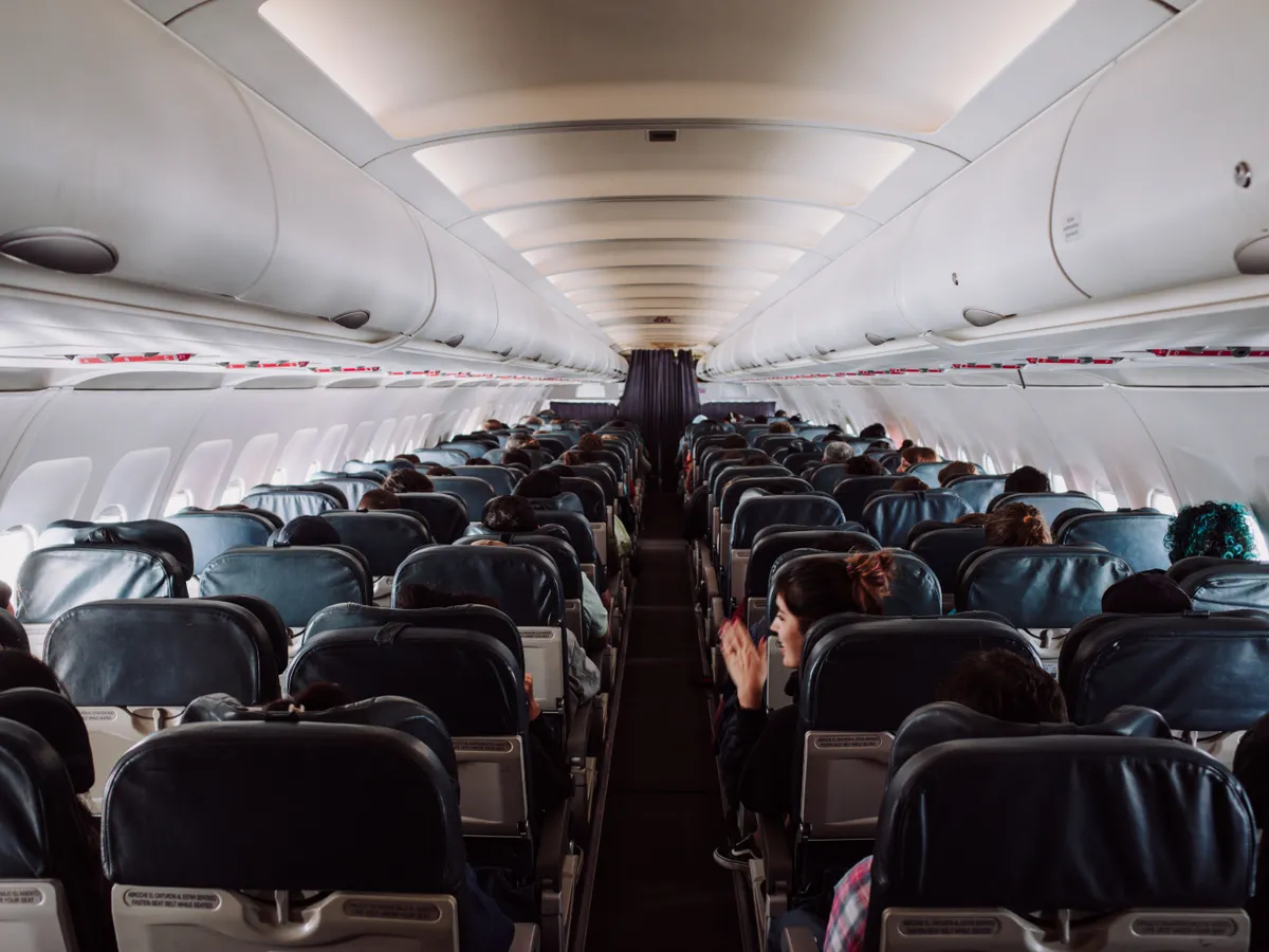 Interior avion Foto: Pexels (imagine cu rol ilustrativ)