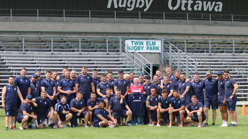 Naţionala de rugby a României a luat bătaie de la Canada, după ce „stejarii” au învins SUA - Foto: Facebook/Rugby Romania