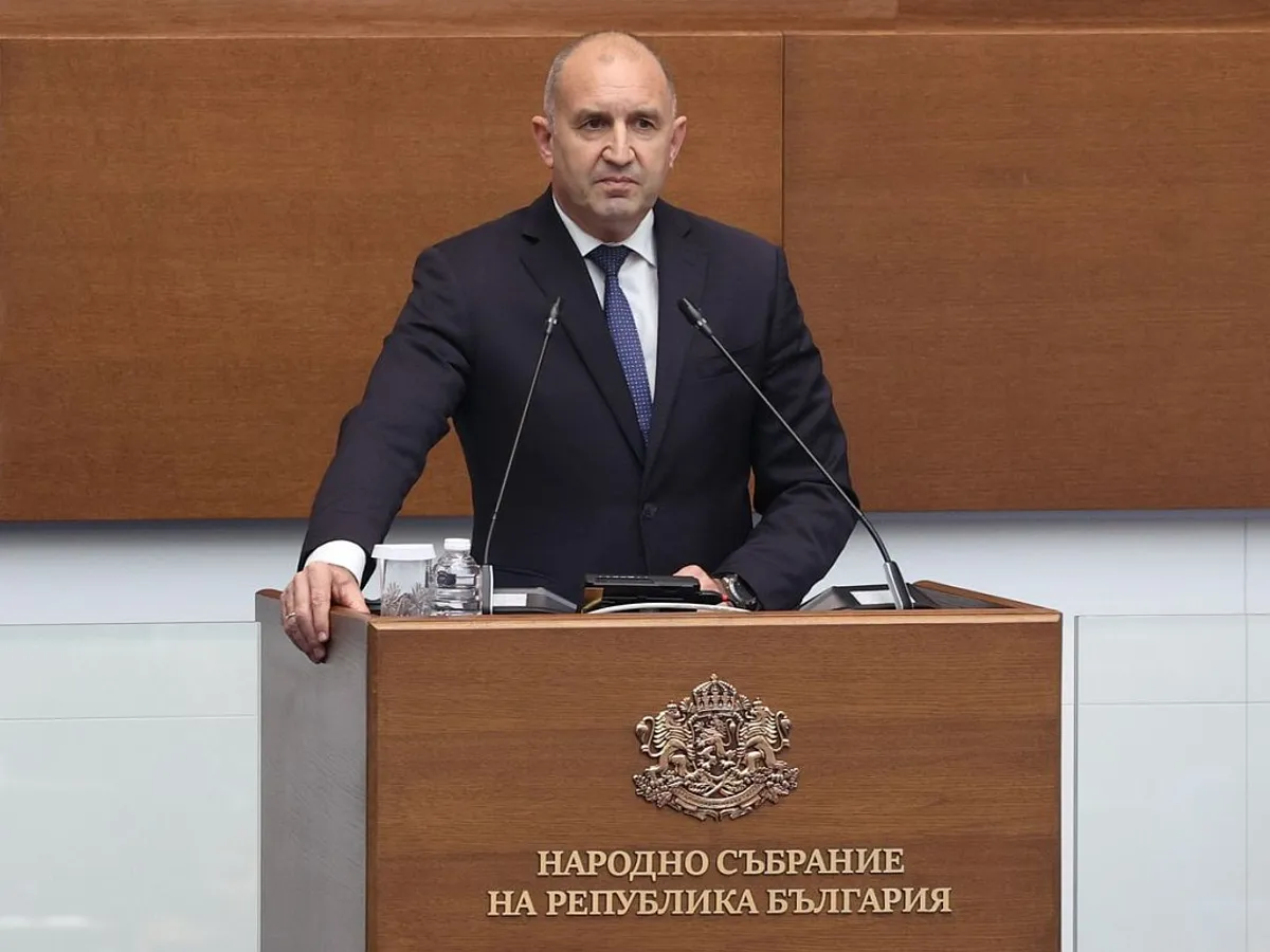 Premierul bulgar Rumen Radev, fost preşedinte, putinist înrăit - Foto: Profimedia Images