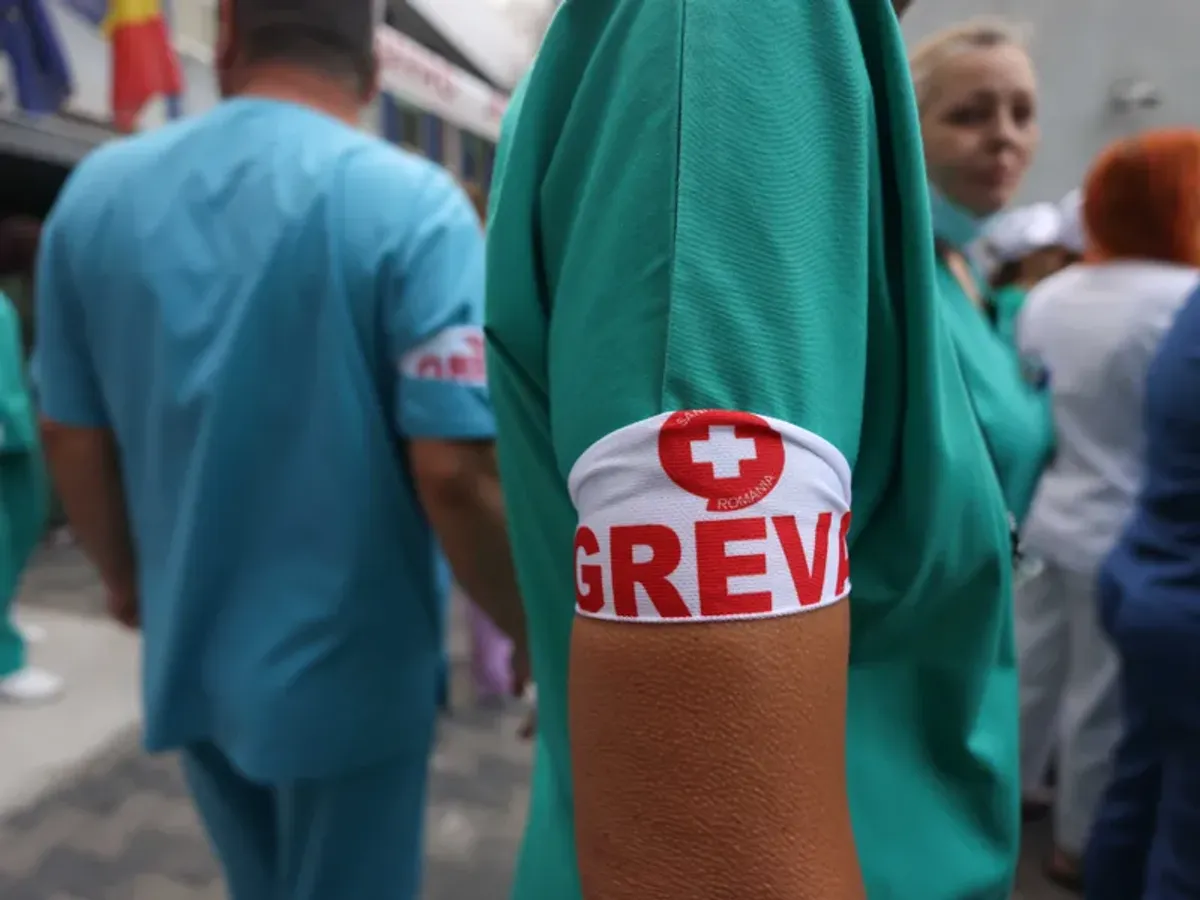 Grevă - Foto: INQUAM PHOTOS / Călin George (rol ilustrativ)