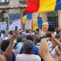Au revenit protestele AUR împotriva vaccinării - Foto: Facebook/ AUR