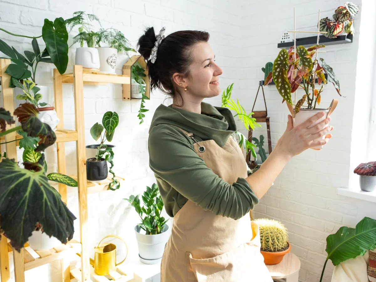 Femeie care îngrijește plantele - Foto: Freepik (Imagine cu rol ilustrativ)