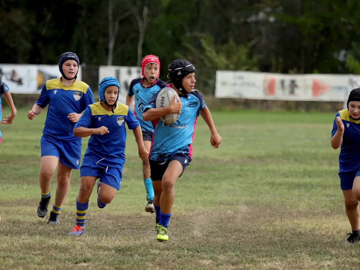 560 de copii au participat la competiția națională „Legendele Rugbyului Românesc” Foto: Caravana Pro Rugby