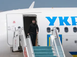 Zelenski, ținta unui lunetist racolat de ruși, pe aeroportul Rzeszów-Jasionka din Polonia - Foto: Profimedia Images (imagine cu rol ilustrativ)