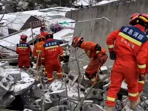 Alunecare de teren ucigașă, în China: Cel puțin 44 de morți și zeci de case distruse - Foto: Profimedia Images