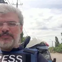 Un jurnalist „La Reppublica”, ucis de un lunetist rus într-o ambuscadă în sudul Ucrainei - Foto: Twitter/ @bayraktar_1love