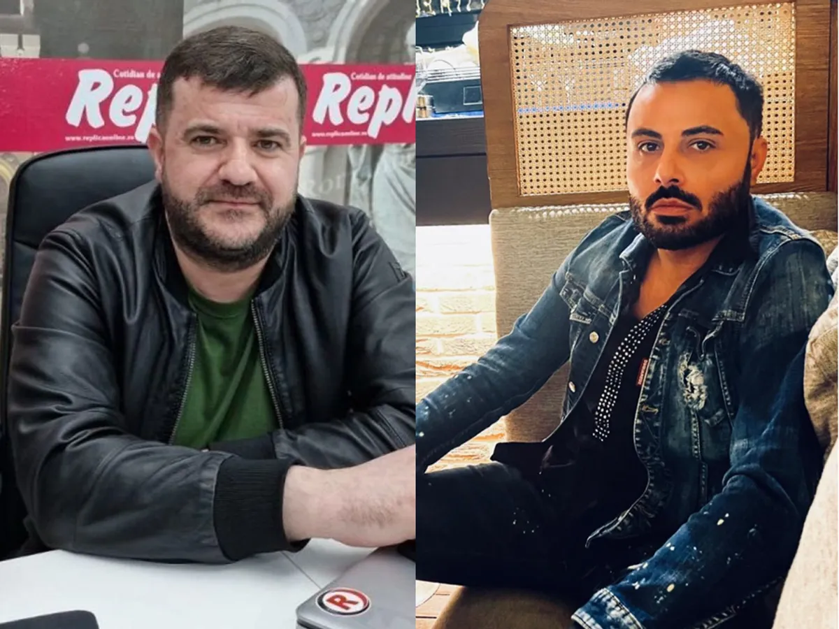 Daniel Rafte (stânga) ar fi fost bătut cu un vibrator de Stila Sarafu Foto: Facebook/Replica de Constant