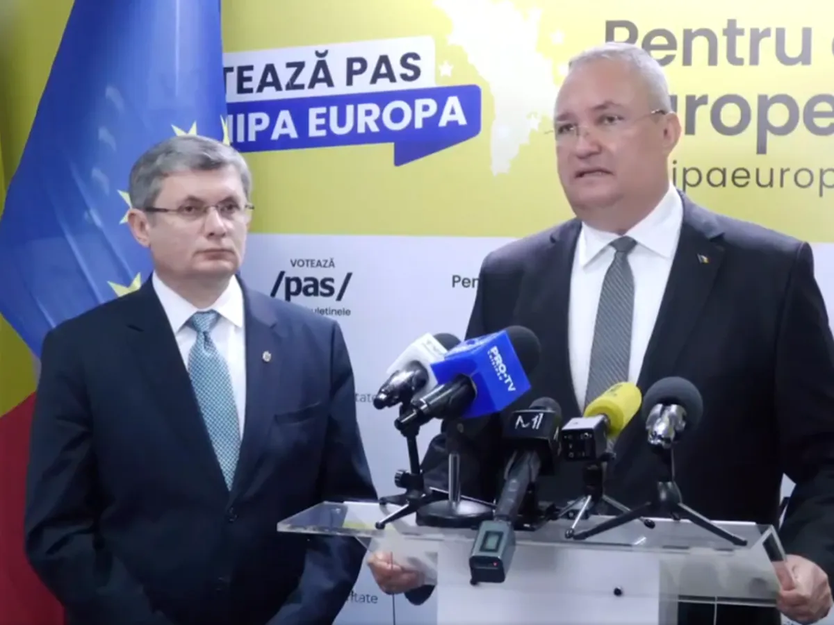 Nicolae Ciucă, prima vizită la Chișinău după alegeri: Moldova are nevoie de o Românie stabilă - Foto: Facebook / Captura video