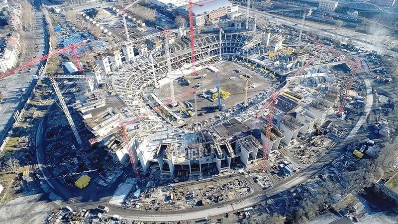 Stadionul Ferencz Puskas din Budapesta va fi terminat cu șase luni înainte de turneul european