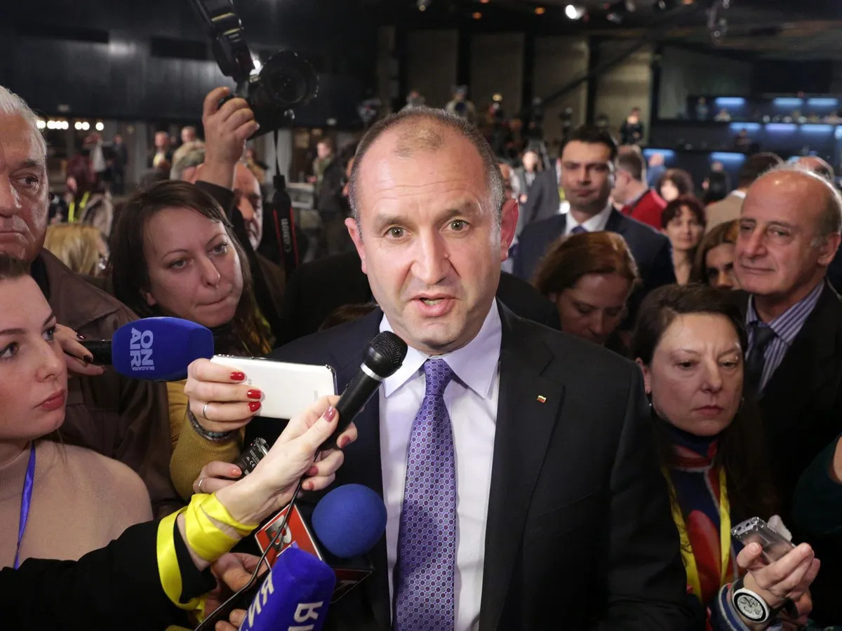premierul bulgariei, Rumen Radev