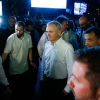Liviu Dragnea, la mitingul PSD împotriva „abuzurilor Justiției”. FOTO: Inquam Photos - Adriana Neagoe
