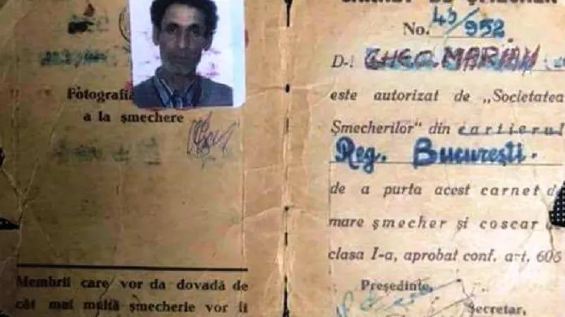 Cine putea avea „carnet de șmecher” în România - Foto: Facebook/Istoria pe răzătoare