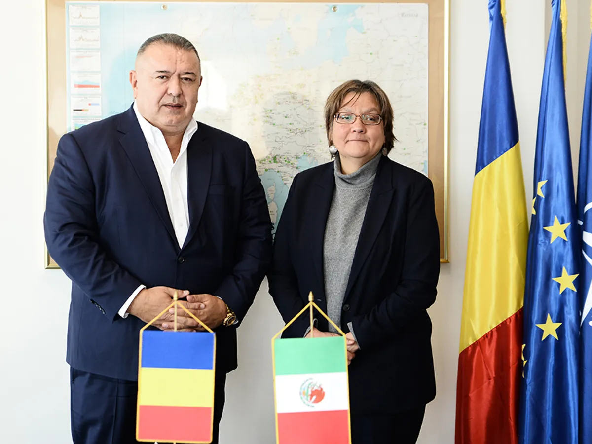 Președintele Camerei de Comerț și Industrie a României (CCIR), Mihai Daraban, a avut o întâlnire oficială cu ambasadorul Statelor Unite Mexicane în România, E.S. dna Amparo Eréndira Anguiano Rodríguez Foto: CCIR