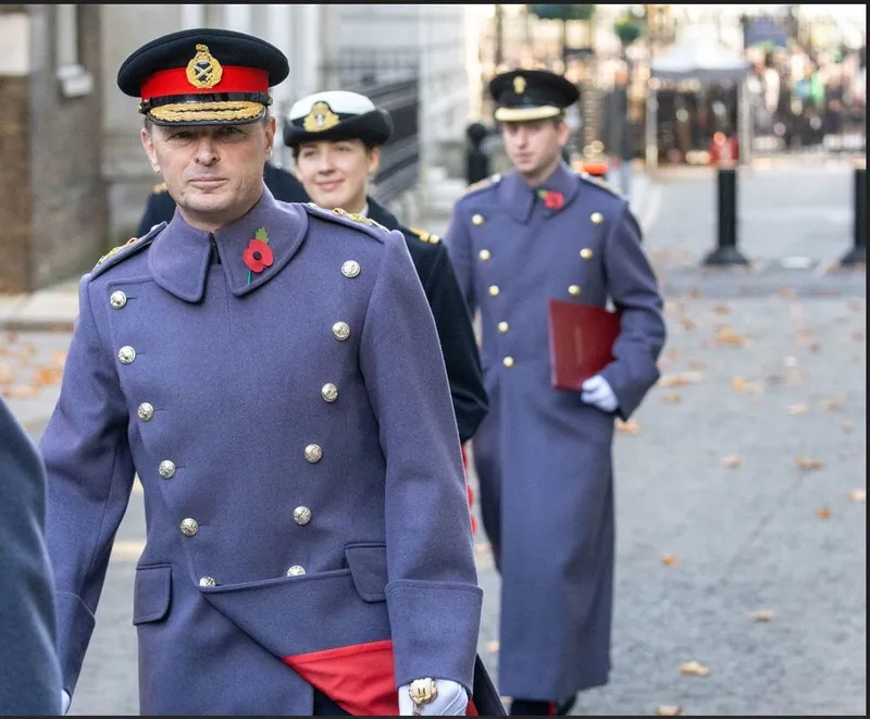 Șeful Statului Major General al Regatului Unit, generalul Sir Roland Walker - Foto: Profimedia Images