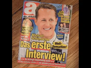 Revista germană Die Aktuelle a publicat un așa zis prim interviu cu Michael Schumacher. - Foto: captură video