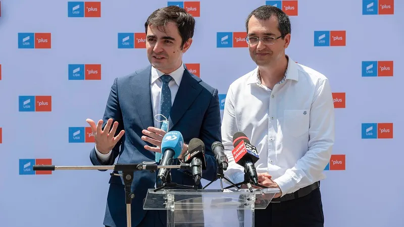 Claudiu Năsui și Vlad Voiculescu. Inquam Photos / Ion Mates
