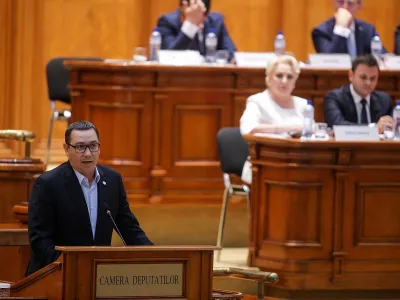 Deși are procentul mic, Ponta i-a luat "fața" Vioricăi Dăncilă Foto: INQUAM Photos/ George Călin