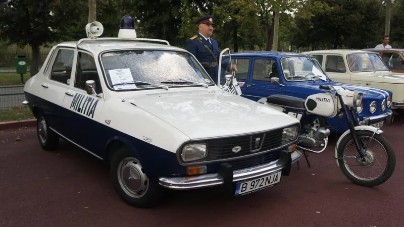 Mașina poliției - FOTO: România liberă