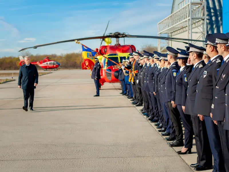 PZL Mielec livrează României primele elicoptere Sikorsky S-70 Black Hawk pentru misiuni de salvare - Foto: PZL Mielec