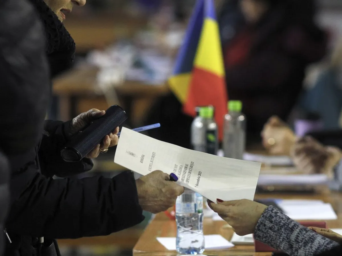 Vot la alegerile locale din Bucureştii - Foto: INQUAM PHOTOS/Mălina Norocea