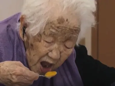 María Branyas Morera, în vârstă de 115 ani, este oficial cea mai în vârstă femeie din lume - Foto: captură video Newsweek
