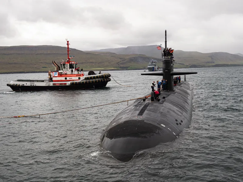 Submarinul nuclear al SUA, veteran al Războiului Rece, escală istorică în Islanda. Mesaj către Rusia - Foto: X/ @USNavyEurope