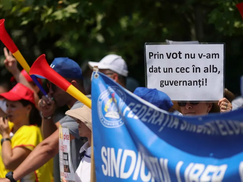 Proteste masive în București - Foto: Inquam Photos/ Octav Ganea