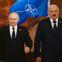 Vladimir Putin și Alexandru Lukashenko - Foto: Profimedia Images