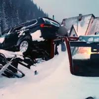 Distrugerile provocate de avalanșa de la cabana Capra - Foto: ISU Argeș